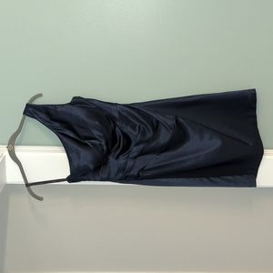 Size 10 Bill Levkoff Navy Blue Dress